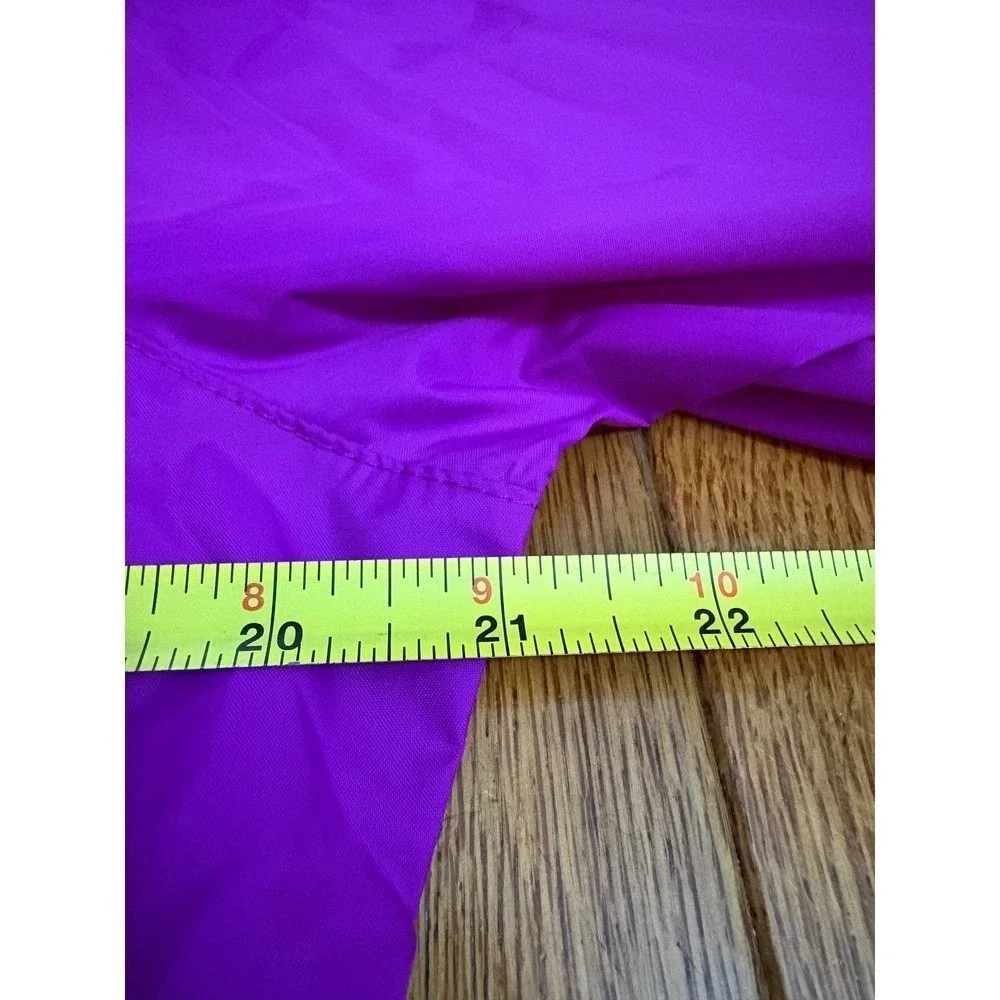 New Columbia Switchback III Youth XL Waterproof Rain Jacket Hooded Fuchsia $50